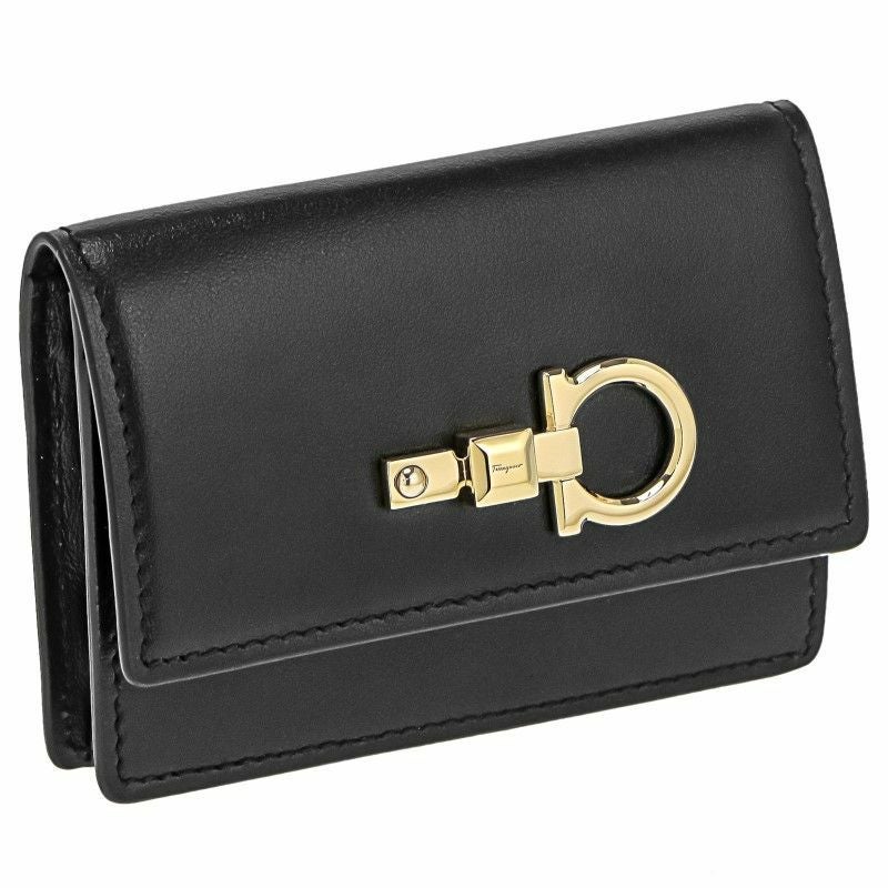 フェラガモ Ferragamo カードケース メンズ ブラック 661211 NER