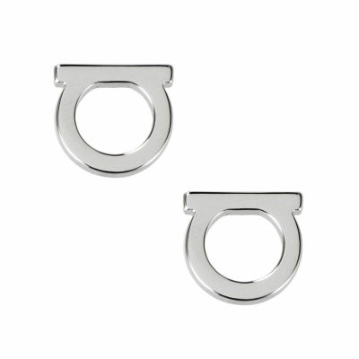 Ferragamo フェラガモ CURVE オーバル カーブ シルバー タグ付き 