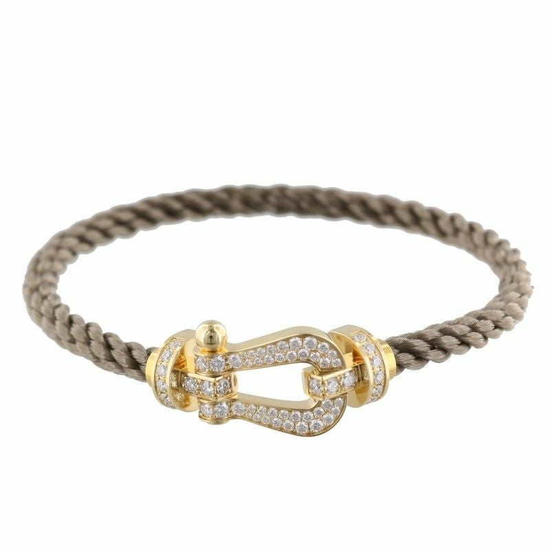 FRED フレッド ブレスレット メンズ フォース10 ブラウン 0B0048