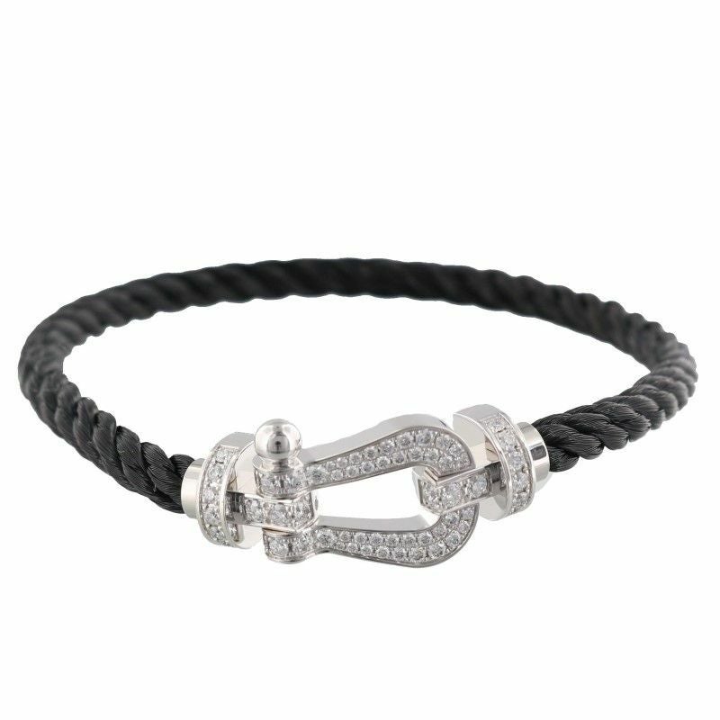 FRED フレッド ブレスレット メンズ フォース10 ブラウン 0B0048