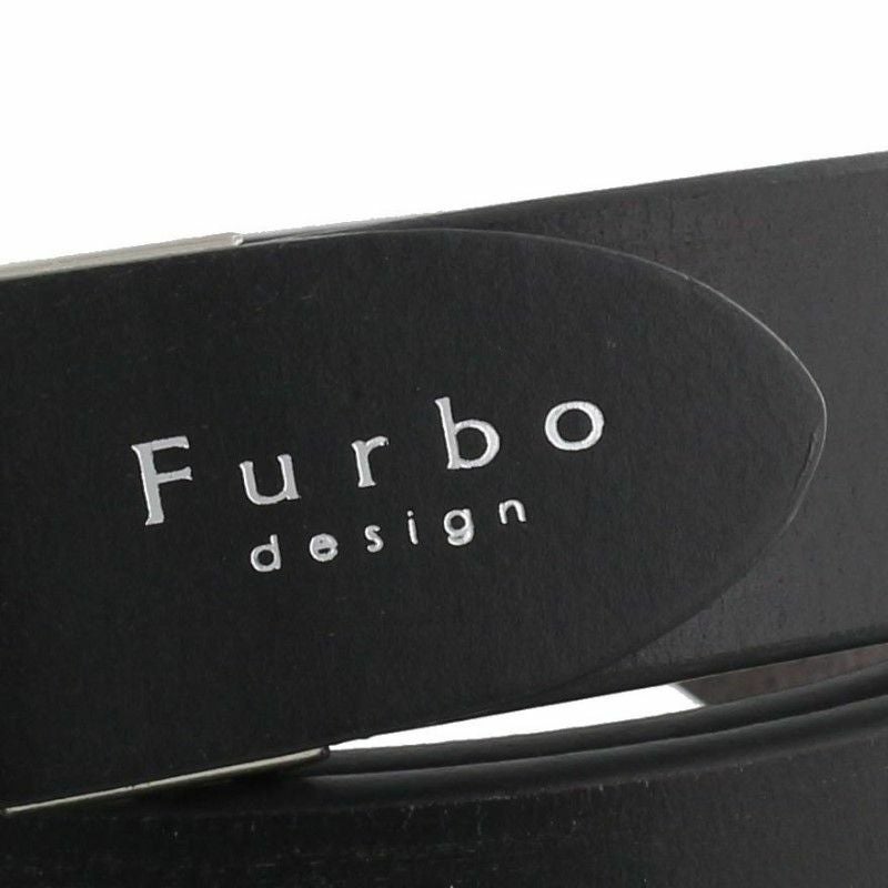 Furbo フルボ ベルト メンズ ブラック FDB013 BLACK