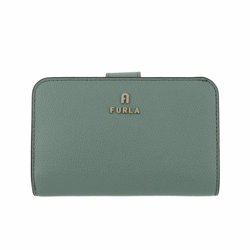 フルラ FURLA 二つ折り財布 ミニ財布 レディース カメリア グリーン