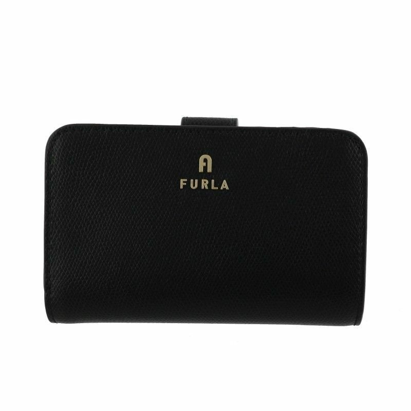 FURLA フルラ 二つ折り財布 ブラック FURLA（フルラ） 財布 レディース 2つ折り 折財布 コンパクト