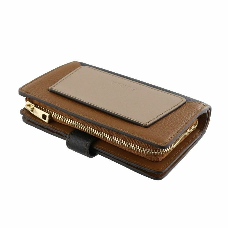 フルラ FURLA 二つ折り財布 レディース ジルダ WP00237 BX0916 1489S COGNAC+NERO+GREIGE