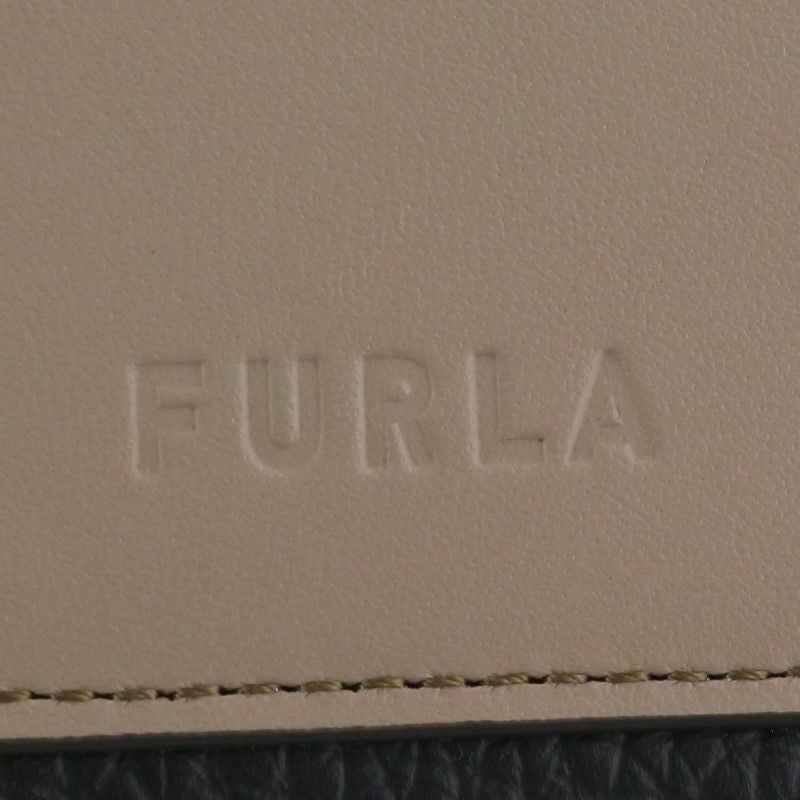 フルラ FURLA 二つ折り財布 レディース ジルダ WP00237 BX0916 1489S COGNAC+NERO+GREIGE