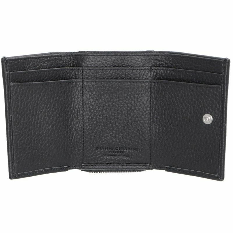 ジャンニ キアリーニ GIANNI CHIARINI 三つ折り財布 折り財布 レディース ブラック PF W5065 GRN NERO
