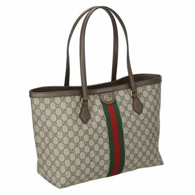 グッチ トートバッグ レディース ベージュ/ブルー オフディア GUCCI 