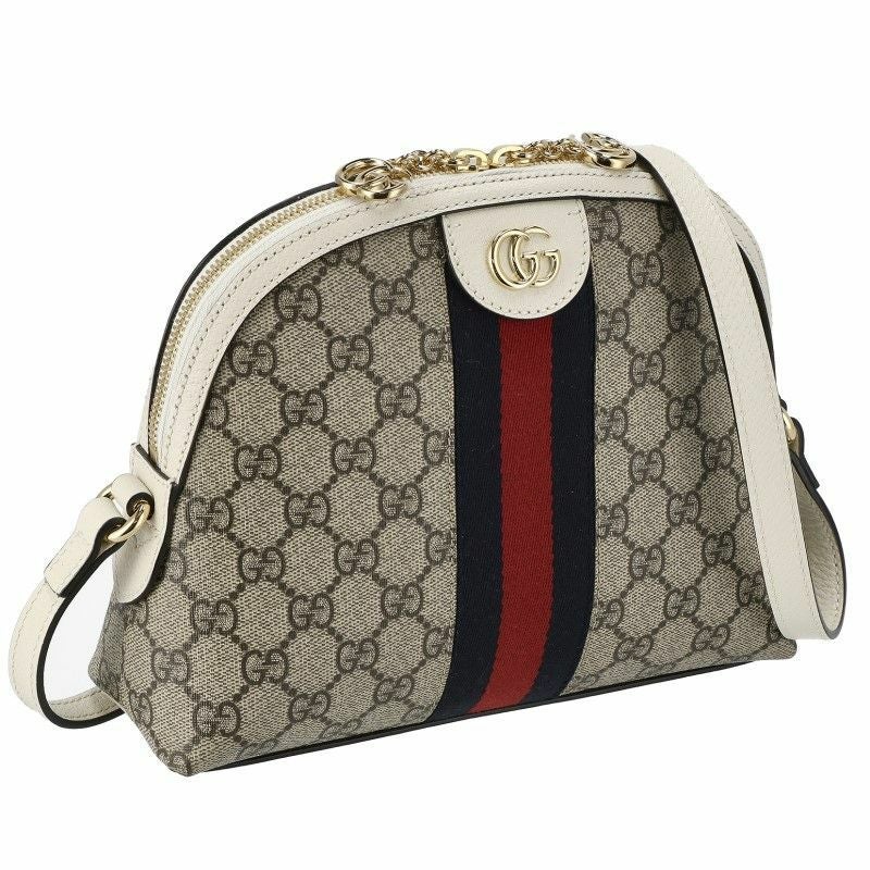 グッチ GUCCI ショルダーバッグ GGスプリーム ホワイト 499621 K05NB