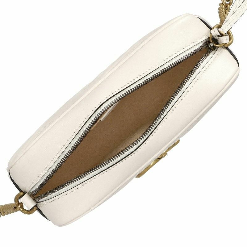 グッチ GUCCI ショルダーバッグ GGマーモント ホワイト 447632 DTD1T 9022