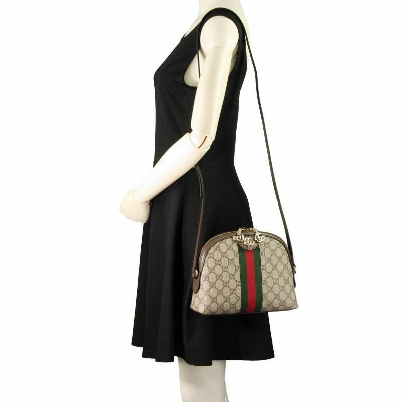 GUCCI グッチ GGスプリーム ショルダーバッグ レディース ブランド グッチ GUCCI GGスプリーム OPHIDIA スーパーミニショルダーバッグ