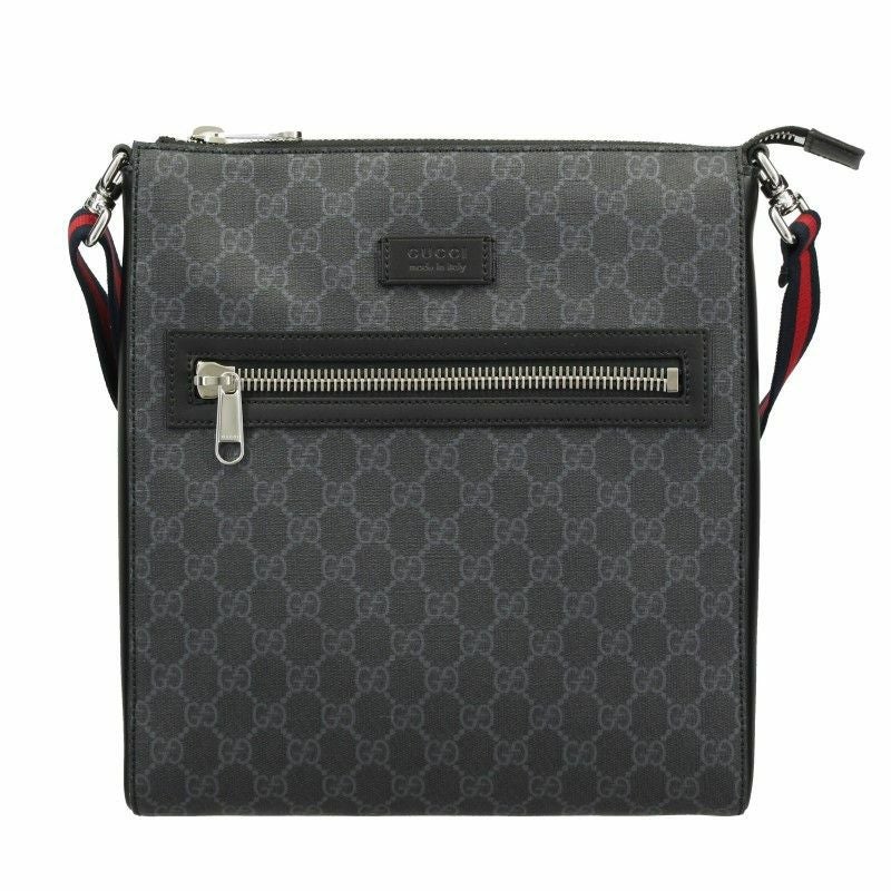 グッチ GUCCI ショルダーバッグ メンズ GGスプリーム ブラック 474137