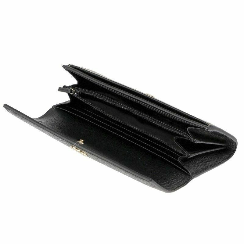 グッチ GUCCI 長財布 レディース GG マーモント ブラック 456116 17WAG