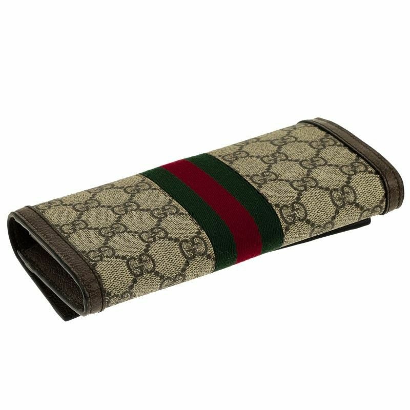 グッチ GUCCI 長財布 レディース オフィディア ブラウン 523153 96IWG