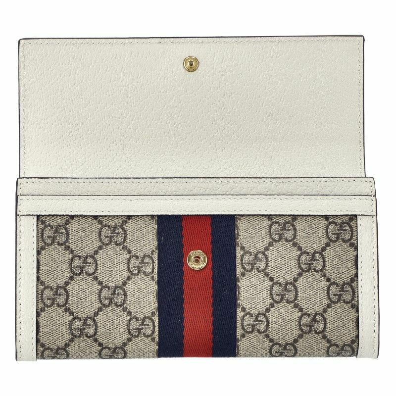 グッチ GUCCI 長財布 レディース オフィディア ホワイト 523153 96IWG