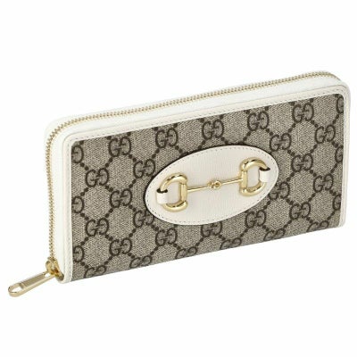 グッチ GUCCI 長財布 レディース ホースビット 1955 ホワイト 621889 
