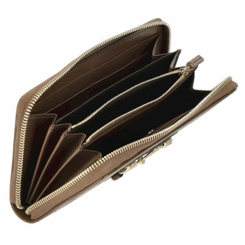 グッチ GUCCI 長財布 レディース ホースビット ブラウン 621889 92TCG