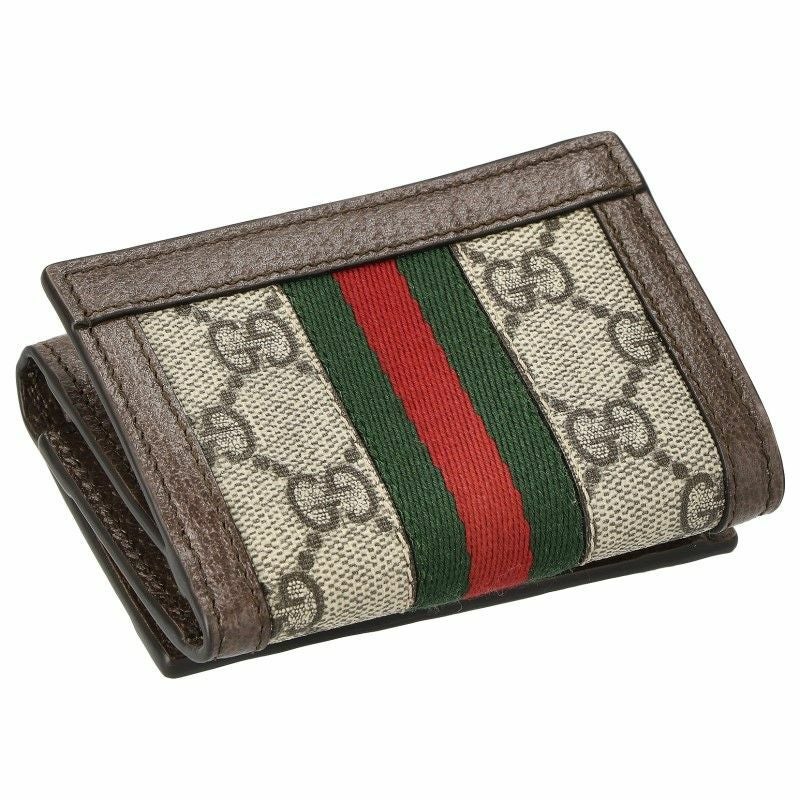 グッチ GUCCI 三つ折り財布 レディース オフィディア ブラウン 644334 96IWG 8745
