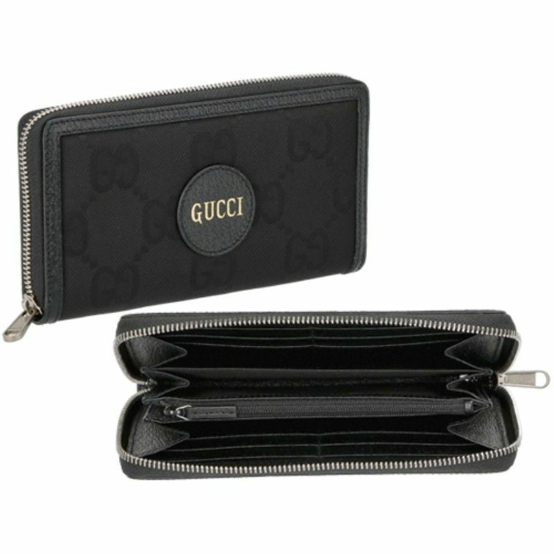 GUCCI(グッチ) 長財布美品  625576 黒 GUCCI（グッチ） 財布 ラウンドファスナー長財布 メンズ レディース
