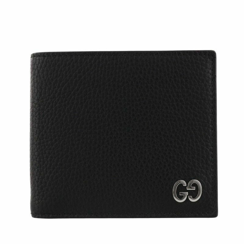 グッチ GUCCI 二つ折り財布 メンズ ブラック 428725 0YK0N 1000