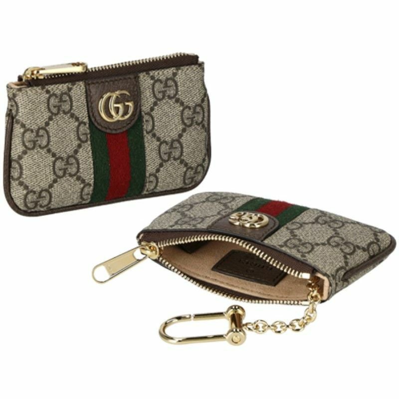 グッチ GUCCI コインケース レディース オフィディア ブラウン 671722