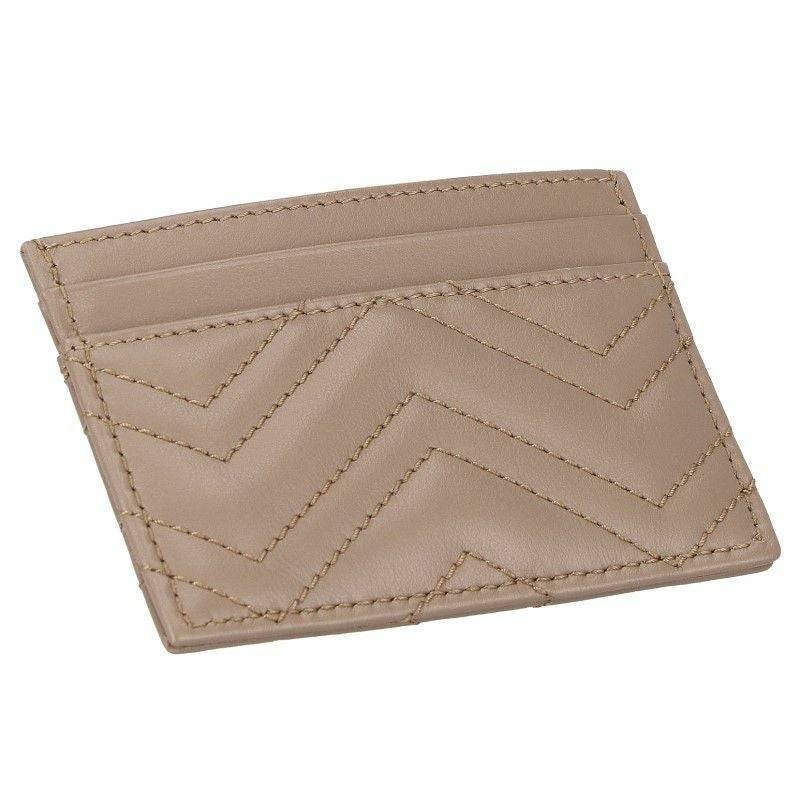 グッチ GUCCI カードケース GGマーモント ベージュ 443127 DTD1T 5729