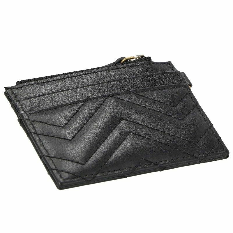 グッチ GUCCI カードケース レディース GGマーモント ブラック 627064