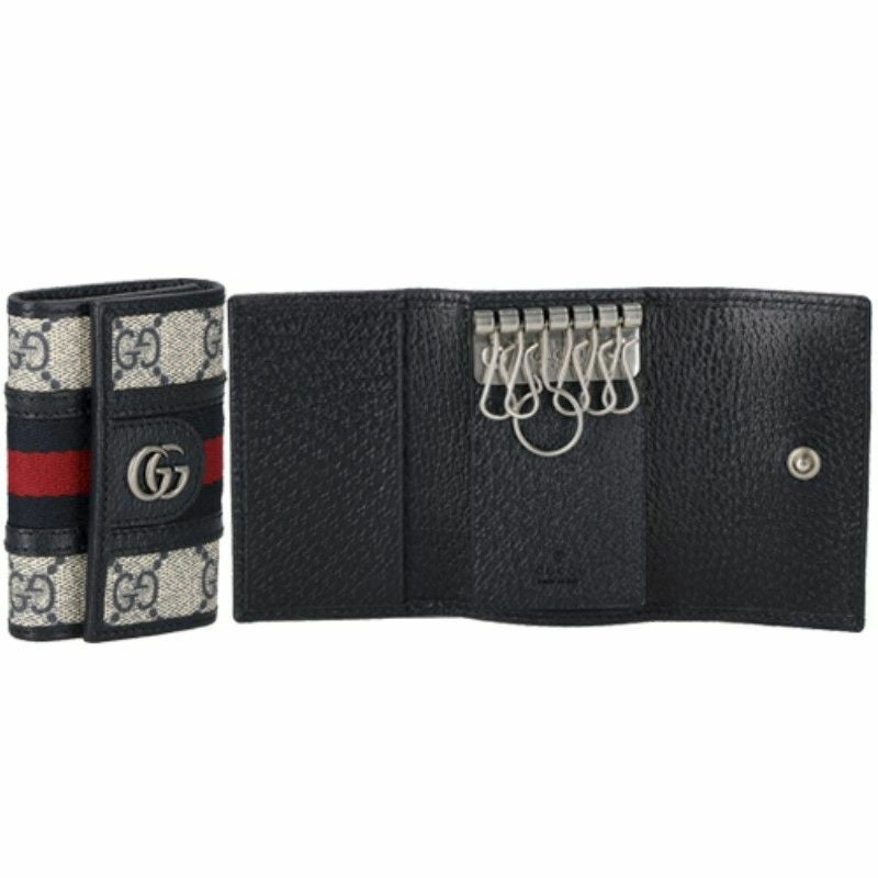 グッチ GUCCI キーケース レディース オフィディア ブルー 603732
