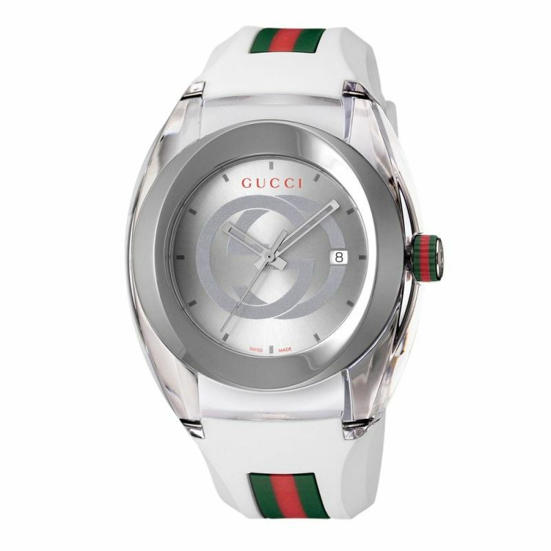 グッチ GUCCI 腕時計 メンズ SYNC シルバー YA137102A | GINZA
