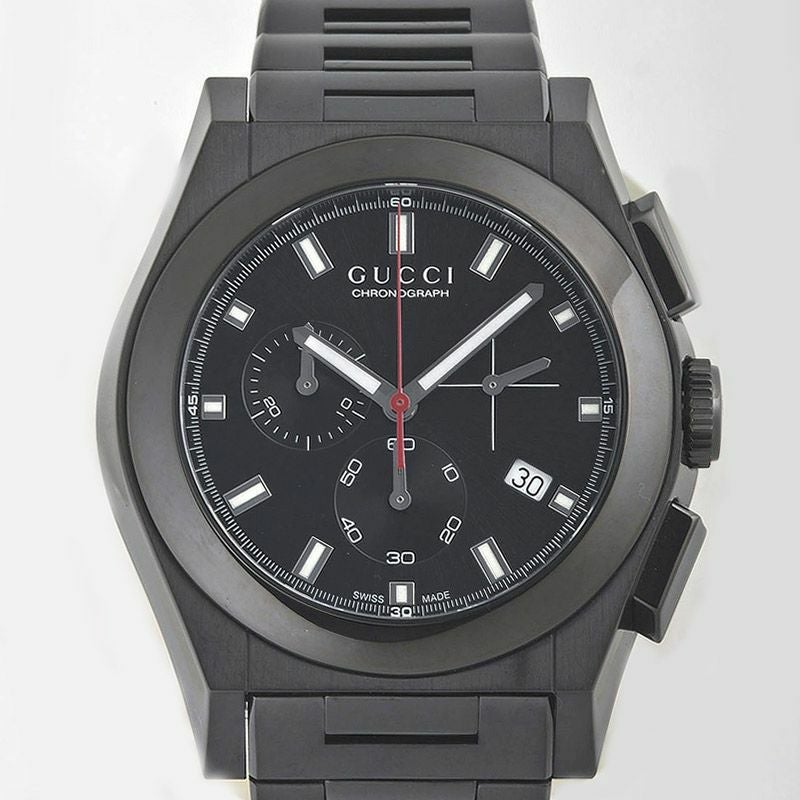 グッチ GUCCI 腕時計 メンズ パンテオン ブラック YA115237 | GINZA