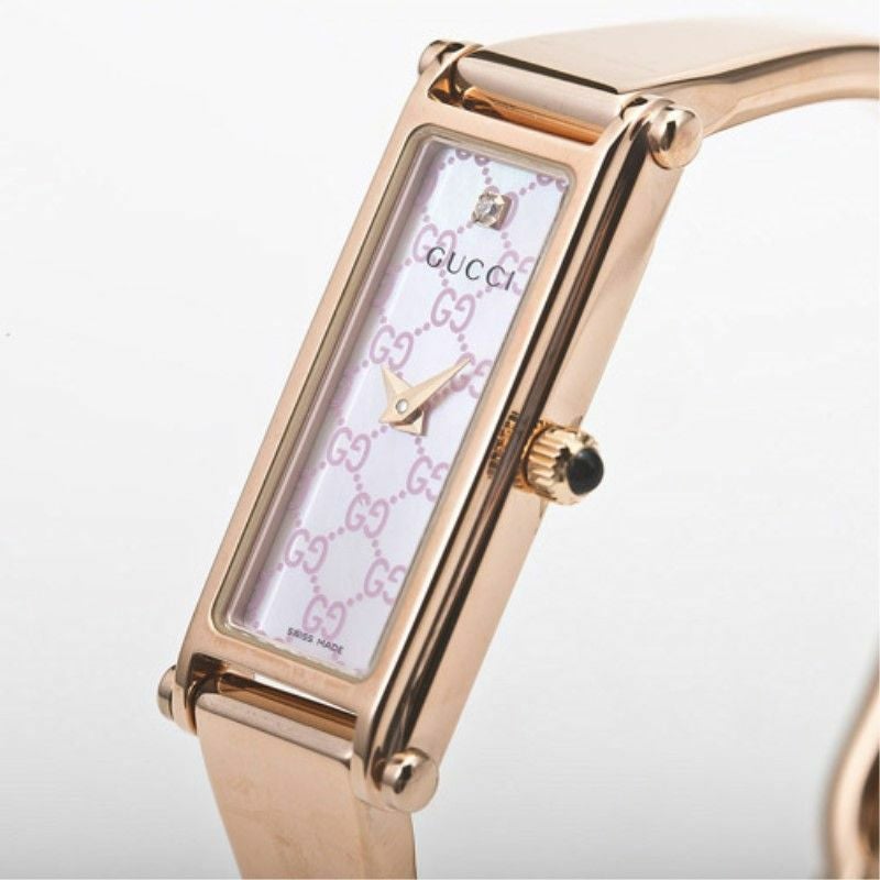 グッチ GUCCI 腕時計 レディース 1500 ピンクシェル YA015559 | GINZA