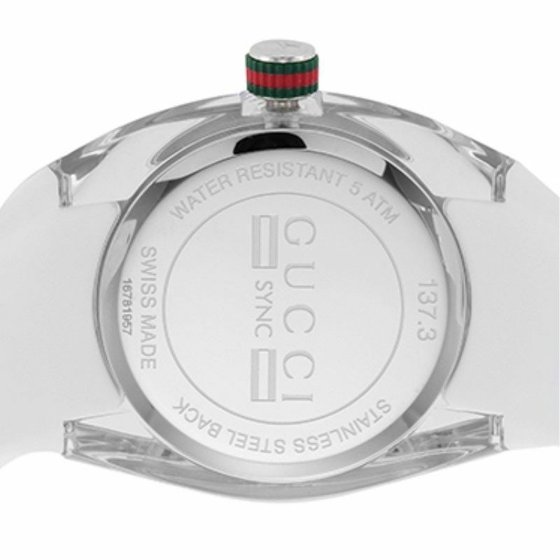 グッチ GUCCI 腕時計 レディース SYNC シルバー YA137302