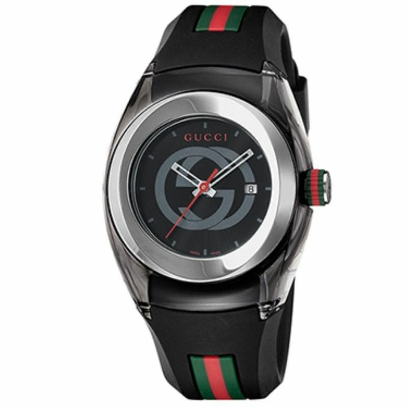GUCCI グッチ I-Gucci アイグッチ レディース 腕時計 グッチ GUCCI 腕時計 レディース SYNC ブラック YA137301 | GINZA