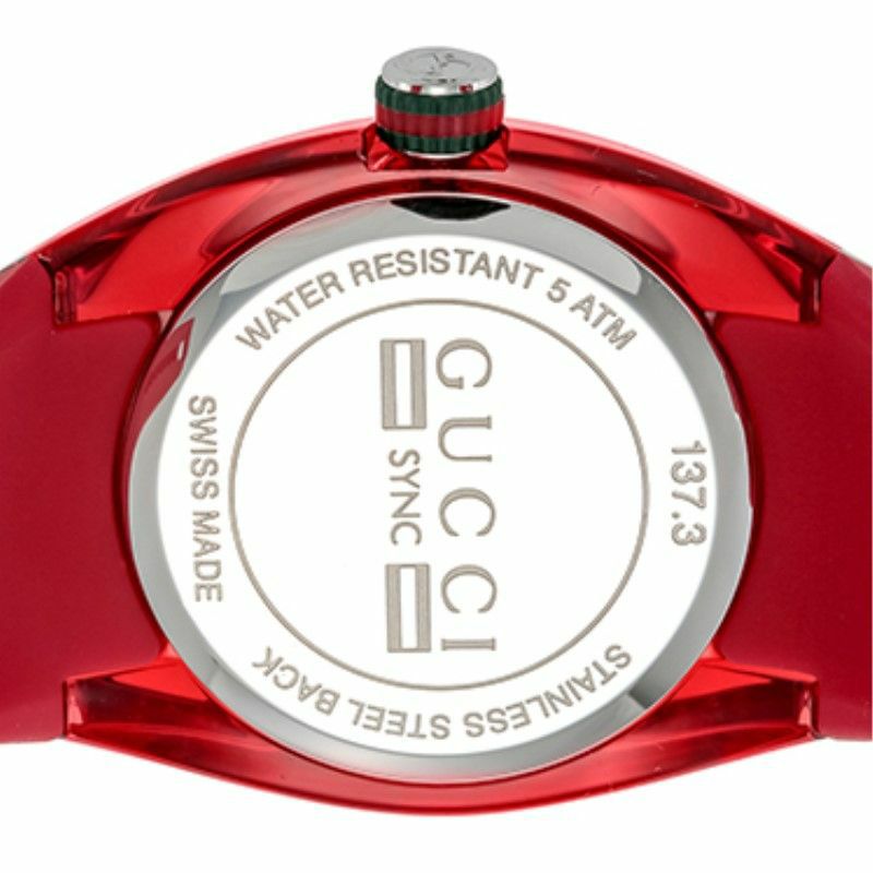 グッチ GUCCI 腕時計 レディース SYNC レッド YA137303