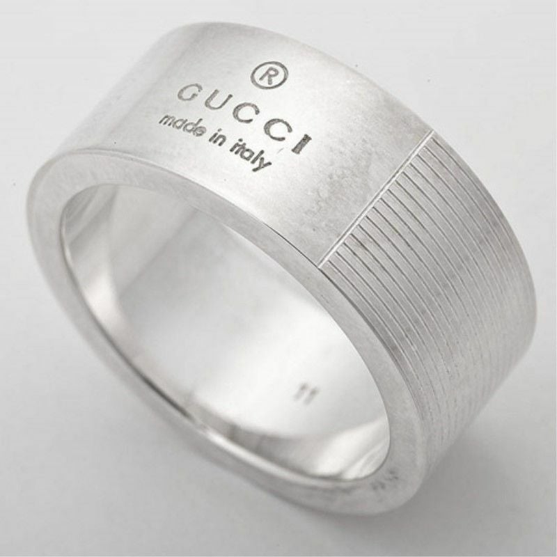 グッチ GUCCI 163179 J8400 8106 シルバー リング 15号 | GINZA