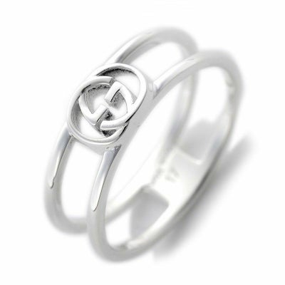 グッチ GUCCI リング インターロッキングGチャーム 19号 298036 J8400 