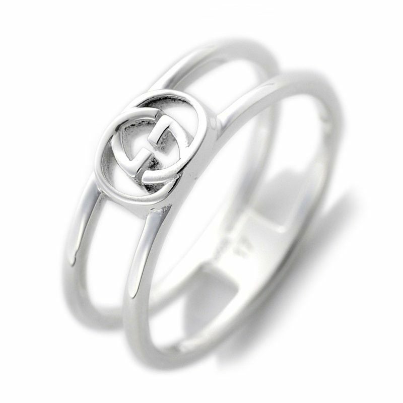 グッチ GUCCI 163179 J8400 8016 シルバー リング 17号 | GINZA