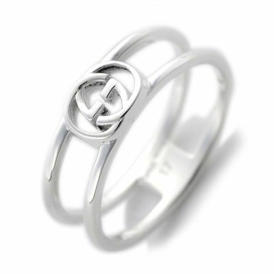 グッチ GUCCI リング インターロッキングGチャーム 17号 298036 J8400 