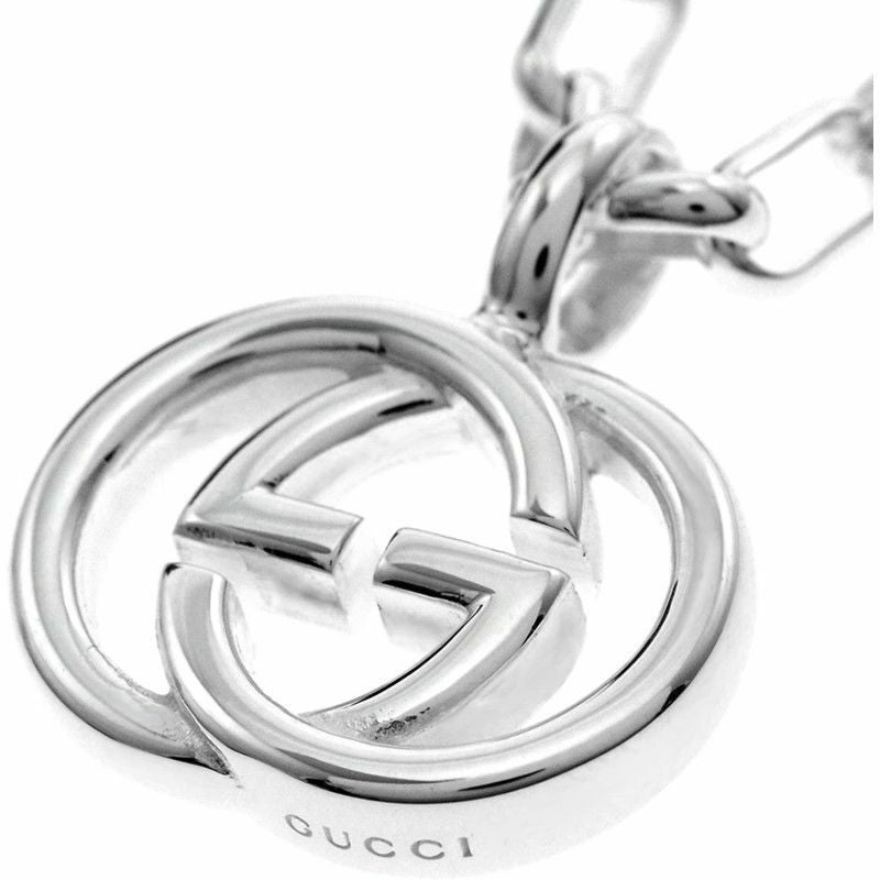 グッチ GUCCI ネックレス インターロッキングG スターリングシルバー