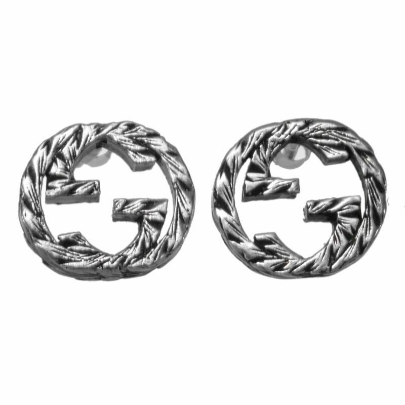 グッチ GUCCI ピアス レディース インターロッキングG 479227 J8400