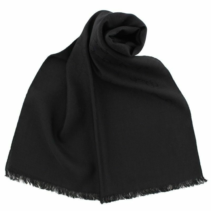 グッチ マフラー メンズ レディース ネイビー GUCCI 570603 3G200 4068