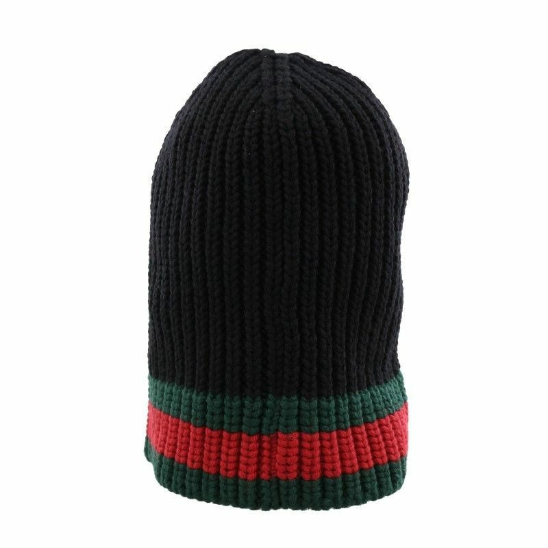 グッチ GUCCI ニット帽 メンズ レディース M ブラック 429753 4G206