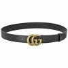 グッチ GUCCI ベルト メンズ 95cm ブラック 414516 AP00T 1000