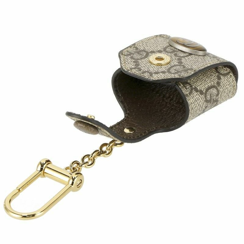 グッチ GUCCI AirPodsケース オフィディア ベージュ エボニー ブラウン