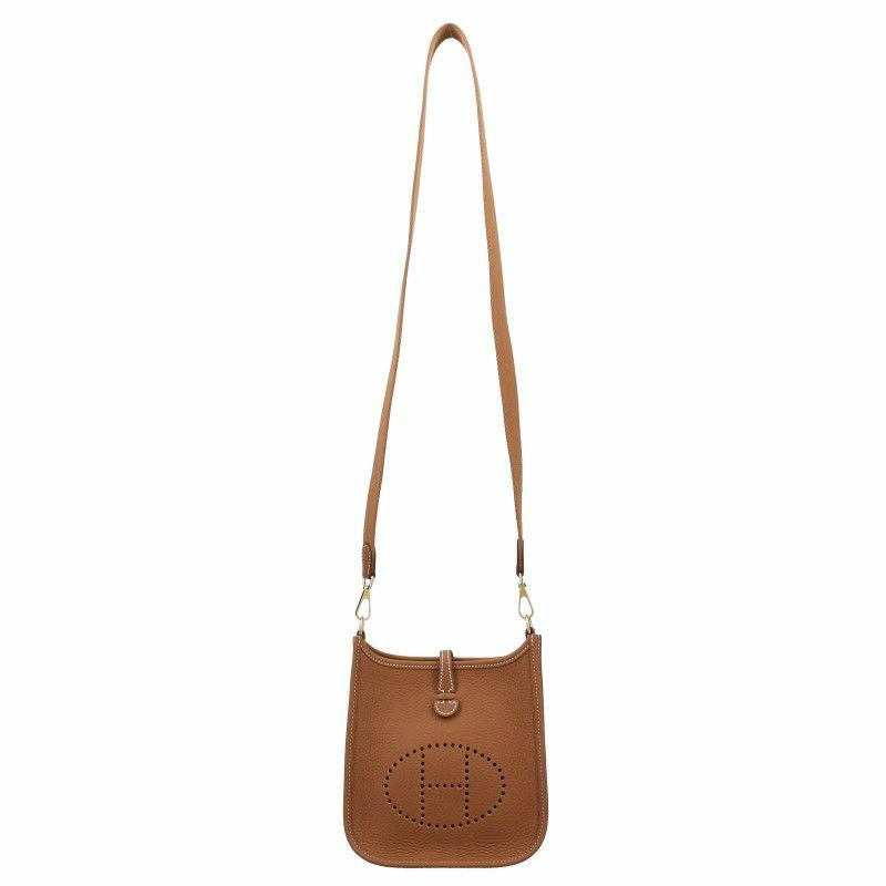 エルメス エヴリンアマゾン TPM ゴールド トリヨンクレマンス シルバー金具 B刻印 HERMES Evelyne TPM