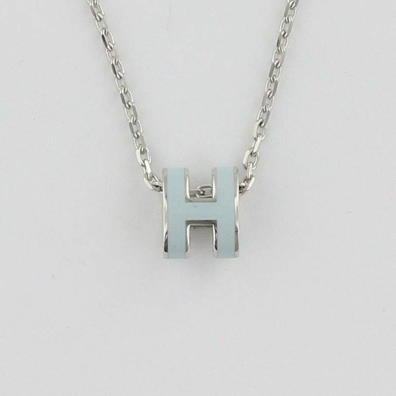 HERMES エルメス ネックレス POP H H147992F0 BLUE ZEPHYR