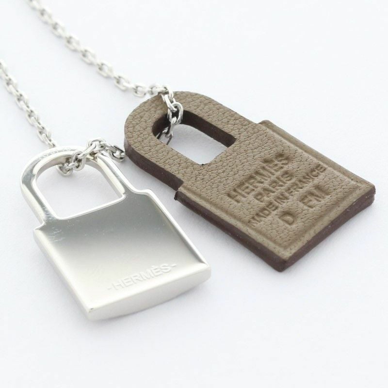 HERMES エルメス ネックレス オーケリー PM H078852CK ETOUPE