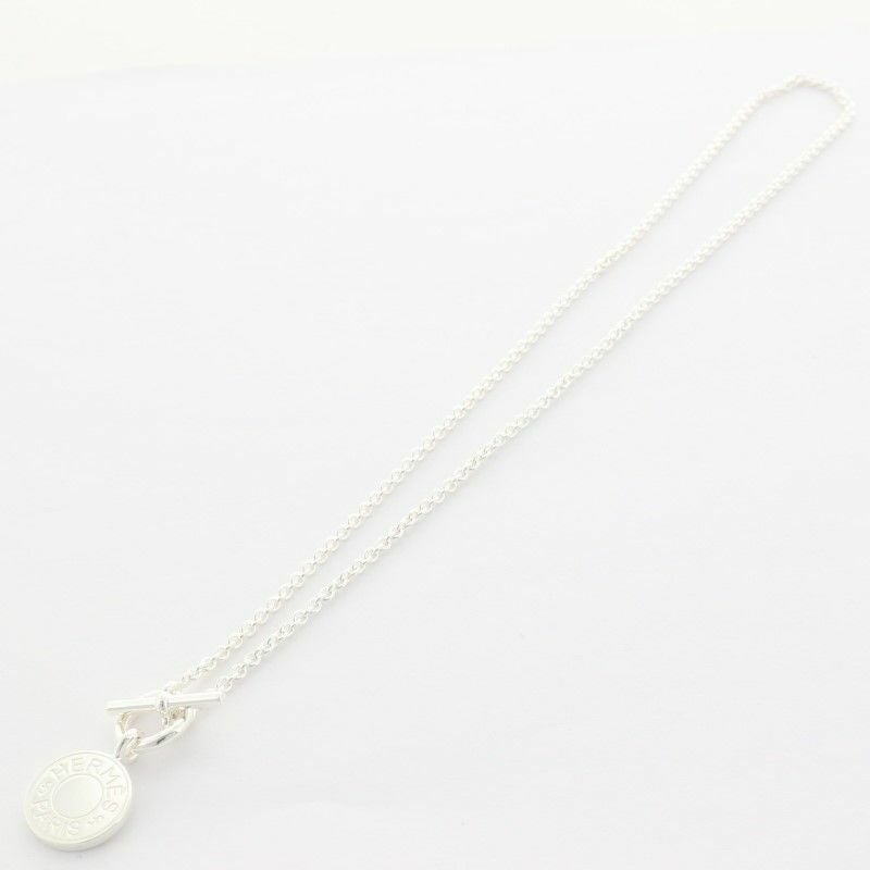 HERMES エルメス ネックレス クルー ド セル シルバー H104143B