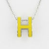 HERMES エルメス ネックレス ポップアッシュ H147991FP JAUNE MIMOSA