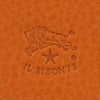 イル ビゾンテ IL BISONTE 三つ折り財布 メンズ レディース オレンジ SMW036 PV0005 OR102B