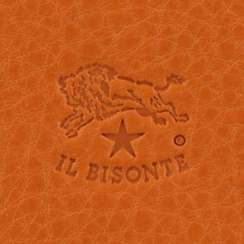 イル ビゾンテ IL BISONTE 三つ折り財布 メンズ レディース オレンジ SMW036 PV0005 OR102B